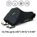 Heavy Duty Snowmobile Cover Arctic Cat Polaris Ski Doo Yamaha Fit Up To 145"L New. Price: $40.50.