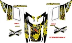 Ski Doo Snowmobile Wrap Rev Mxz 440 Lc, 07 Factory Reproduction Decal Kit New. Price: $200.00.