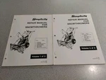 Original Simplicity Snowthrowers Repair Service Manual Vol 1 & 2 TP-563A TP-563B Very. Price: $20.00.