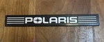 Polaris Snowmobile Emblem Decal Silver Body Nosepan Badge 5430979-092 New. Price: $18.00.