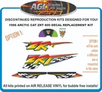 1996 Arctic Cat Zrt 800 Reproduction Decal Kit 600 Also Available New. Price: $123.63.