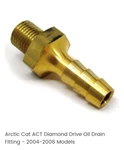 Nos Arctic Cat 0644-504 Oil Drain Fitting 2004-2006 Models New Oem Nip Remanufactured. Price: $25.99.