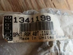 Polaris Snowmobile Sprocket Assembly 40T 11W Rev 1341198 Oem New. Price: $65.65.