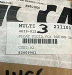 4639-012 Arctic Cat Fox Float Fluid 8OZ New Oem. Price: $39.95.