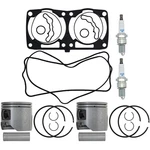 Niche Piston Gasket Spark Plug Kit For Polaris Titan Switchback Sks 800 New. Price: $102.95.