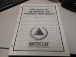 Arctic Cat Factory Illustrated Parts Manual 1991 Jag Mountain 2254-660 Used. Price: $15.98.