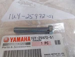 Nos Oem Yamaha Rear Brake Caliper Adjust Bolt 1988-13 YFM350 YFZ350 1UY-25972-51 New. Price: $7.99.