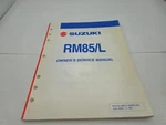 Suzuki RM85/L Motorcycle Shop Service Repair Manual 99011-02B80-03A Oem Used. Price: $18.61.