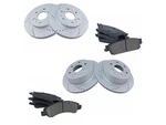 For 2007-2013 Gmc Sierra 1500 Brake Pad And Rotor Kit Front Rear 51481QXGK New. Price: $305.76.