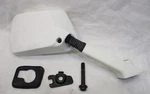 1990 Honda Elite Scooter White Right Rear View Mirror Stalk Oem Used. Price: $89.99.