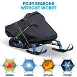 115" Snowmobile Cover Sled Storage Universal For Yamaha Skidoo Polaris New. Price: $34.49.
