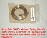 Arctic Cat Recoil Starter Spring, Frictional Type Sachs # 6000-026 KM914B New. Price: $69.00.