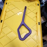 Yamaha Sxr 500 600 SRX700 SX700R Plastic Skis Purpl Loop Grab Handle Used. Price: $110.00.