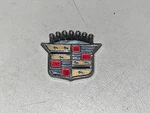 1966 Cadillac Front Door Trim Emblem - 1" High Stamped 4409477 Used. Price: $14.99.