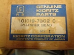 Nos Cylinder Head John Deer Snowmobile Kec 440/21 JDX8 Fc Ccw 34000750 M64673 New. Price: $20.00.