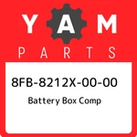 8FB-8212X-00-00 Yamaha Battery Box Comp 8FB8212X0000, New Genuine Oem Part. Price: $189.41.