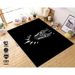 Black Rug, Carpet, Comics Cartoon Panther, New. Price: $84.25.