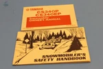 Used Yamaha Snowmobile CS340P Ep Owner's Manual & Safety Part# LIT-12628-01-22 J. Price: $17.95.