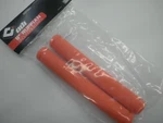 New Odi Ruffian 8" Snowmobile Handlebar Grips - Orange Arctic Cat. Price: $29.95.