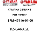 Yamaha Genuine Frame Sliding 8FM-4741A-01-00 New. Price: $207.39.