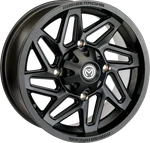 Moose Offroad - 361MO127110MB4 Wheel 361X Front Black 12X7 4/110 4+3 TRX420FA Ra New. Price: $118.95.