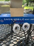 2 Sno-hobby Snowmobile Headlight Stanley Type J Base Sockets W/ 3 Wire Pig Tail New. Price: $9.99.
