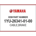 Yamaha Cable, Brake 1YU-26341-01-00 Oem New. Price: $39.07.