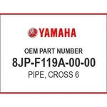Yamaha Pipe, Cross 6 8JP-F119A-00-00 Oem New. Price: $39.92.