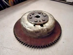 Yamaha Exciter 570 1992 Flywheel Magneto Rotor Ring Gear Oem 88S-85550-00-00 Used. Price: $44.45.