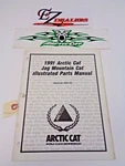 Snowmobile Parts Manual Arctic Cat 1991 Jag Mountain Oem # 2254-660 Used. Price: $15.99.