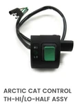 Arctic Cat Control Th-hi/lo Half ASSEMBLY0609-673 New Nos Oem. Price: $93.95.