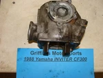 1988 86-90 Yamaha CF300 Inviter Cylinder Block Barrel Jug 81E00 Used. Price: $148.00.