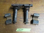 Vintage 77 Arctic Cat El Tigre 4000 Snowmobile Ski Steering Spindles Used. Price: $64.99.