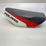 Seat Assembly, Black/red/white - 2012 Polaris Rush Pro 800 Used. Price: $250.00.