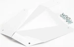 Straightline Front Bumper Skid - White Plates New. Price: $124.00.
