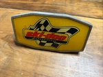 Vintage Ski Doo Snowmobile Race Team Trailer Hitch Cover Used. Price: $49.99.