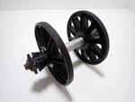 2012 Polaris 800 Rmk 155 Rear Bogie Wheel And Axle Setup 7518957, 7556490 Used. Price: $60.00.