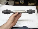 1996-2007 Polaris Xcsp Edge Rmk Sks Rear Wheel Axle With Spacers 5132066 Used. Price: $16.20.