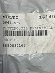 0644-552 Arctic Cat Diamond Drive Oil Drain Fitting Oem New. Price: $49.95.