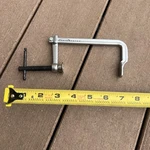 Mini Sliding Arm Clamp 4 Inch Adjustable Parts Master Tools Rad-sales F New. Price: $30.00.