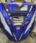 Yamaha Hood Shroud 2000 Srx 700 Triple Pn# 8DF-77111-00-00 Used. Price: $199.62.