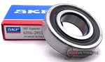 Skf 2RS1 Deep Groove Ball Bearing Rubber Sealed 30X62X16MM Ddu 6206LLU New. Price: $14.78.