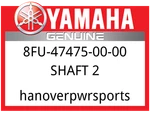 Yamaha Oem Part 8FU-47475-00-00 Shaft 2 New. Price: $117.99.