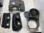Arctic Fan Shroud Housing 1980-1997 Bearcat Super Jag Panther Z 440 Set Used. Price: $75.00.