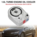 Engine Oil Cooler 26410-2B740 For Elantra Kona Sonata Tucson Veloster 1.6L 13-20 New. Price: $51.69.