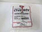 New Genuine Stud Boy Single Backers White Pro Series 2513-P1-WHT. Price: $27.99.