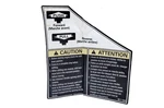 New Oem Arctic Cat 3611-026 Reverse Decal 500/600 Twin Nos. Price: $38.22.