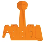 New Ski-doo Rev-xm / Rev-xs Oem Extreme Skid Plate (orange) 860200742. Price: $159.95.