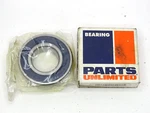 Nos New Parts Unlimited 6205-2RS Bearing. Price: $9.95.