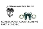 X-131-1 Point Cover Screws Fits Kohler K241 K301 K321 K341 KT17 KT19 K582 K532 New. Price: $5.95.